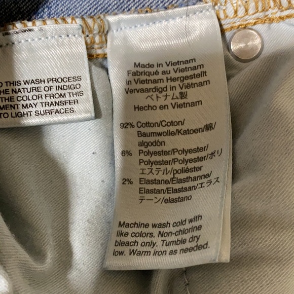 J Crew High-rise Toothpick Jean with Raw Hem, size 27 - Picture 7 of 8